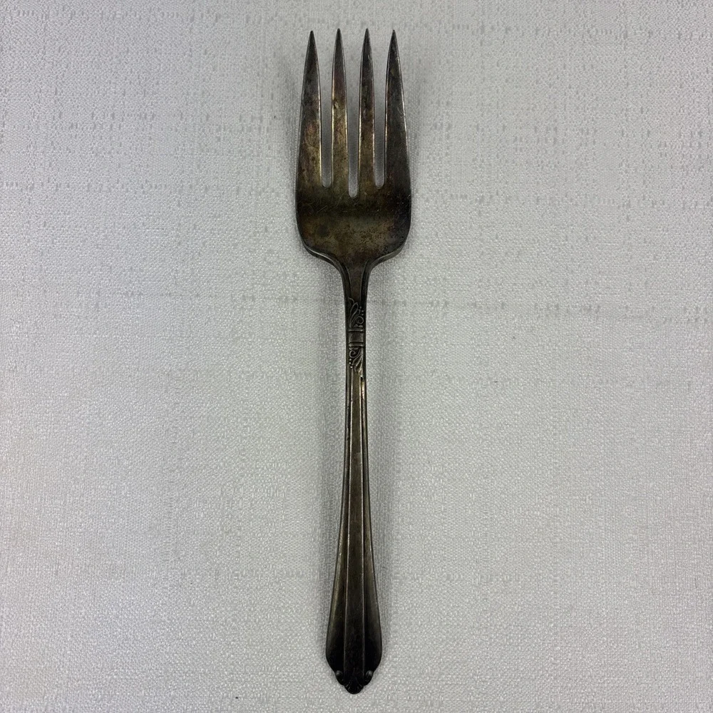 Vintage International Silver‎ Stratford Plate STARLIGHT Serving Fork